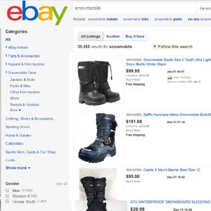 cheapest snowmobile boots